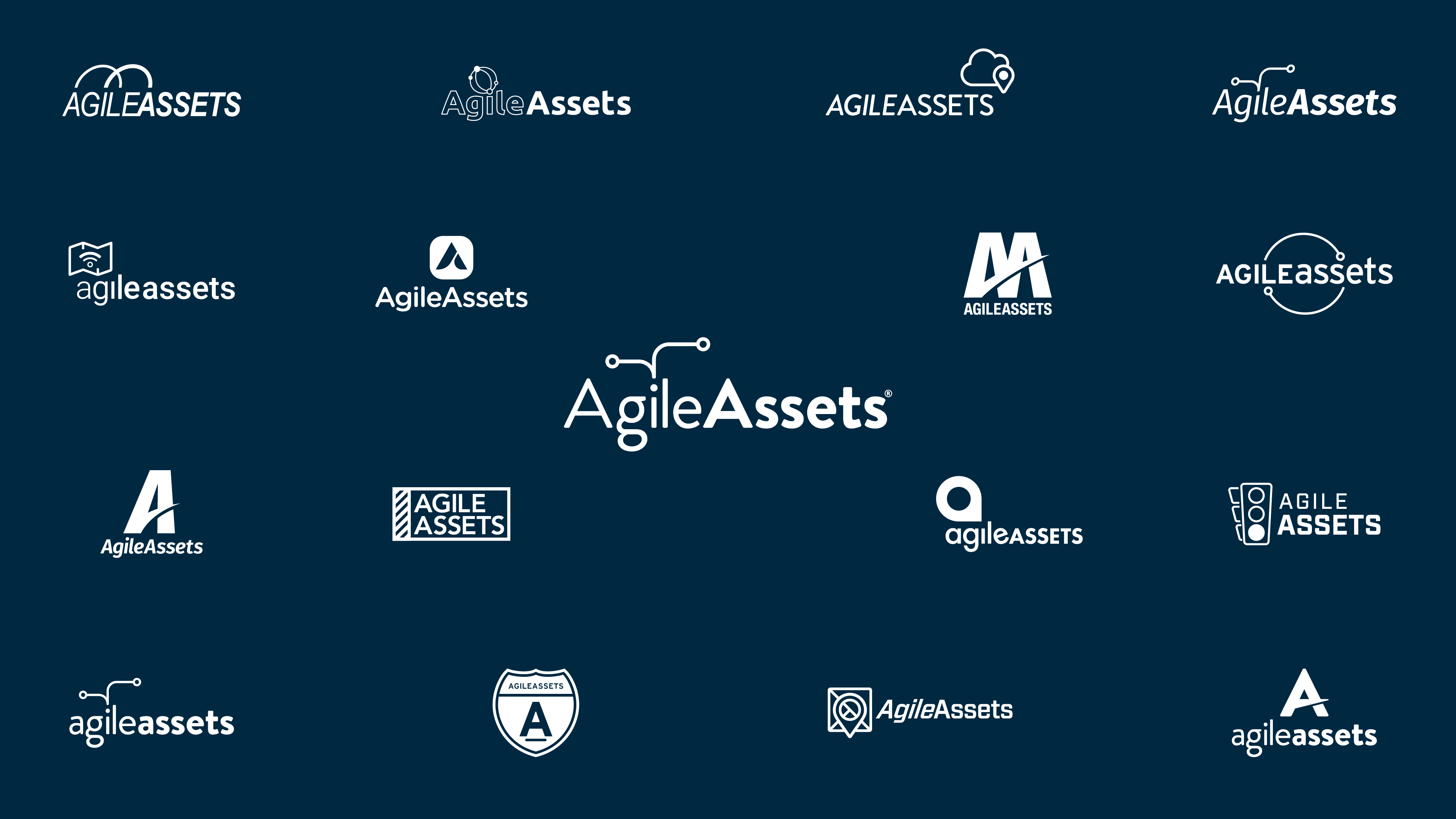 AgileAssets rebrand logo concepts